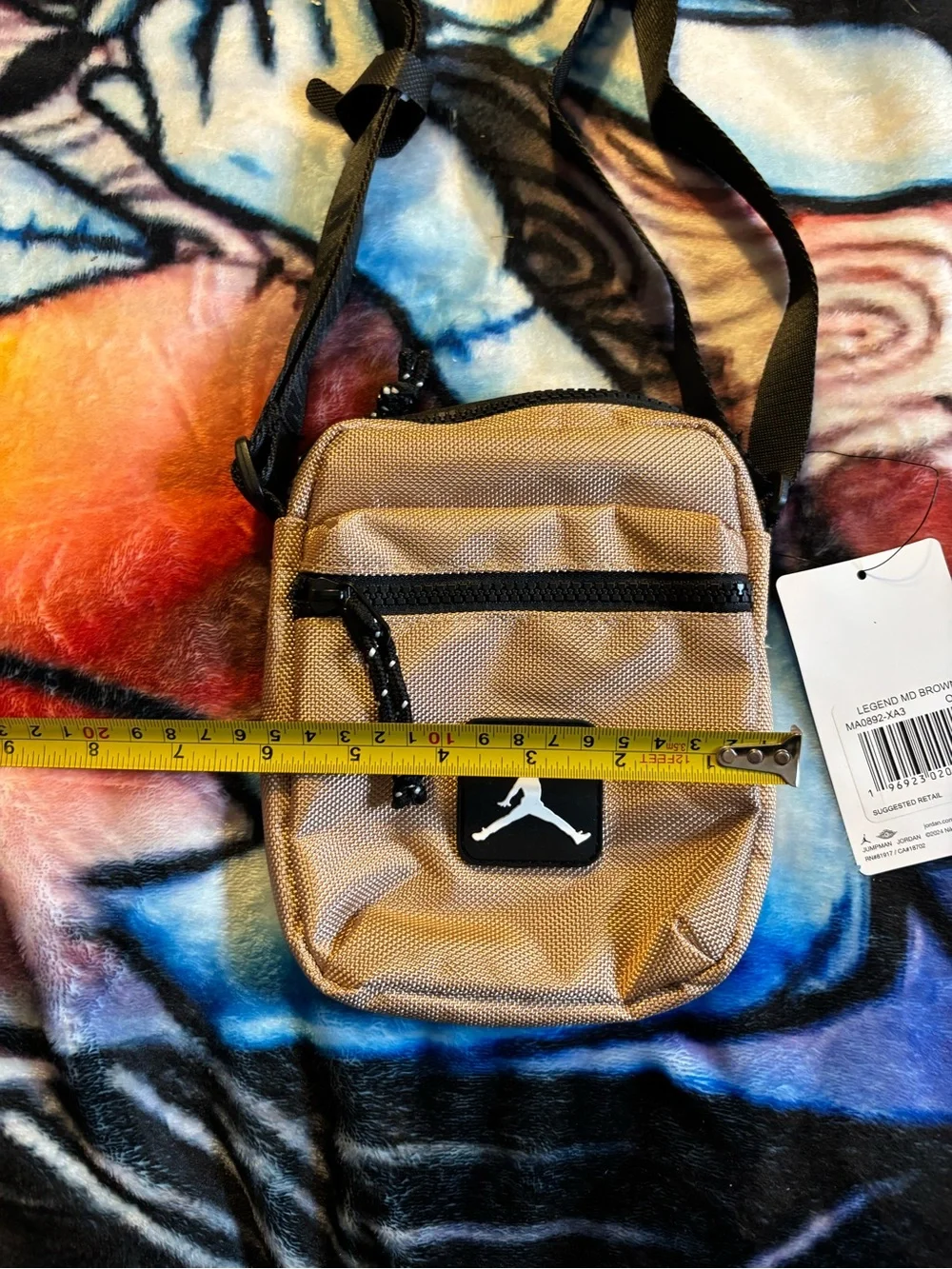 Jordan Brown Mini Crossbody Belt Bag